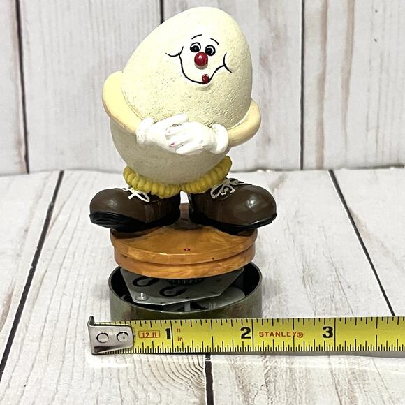 Vintage Egg Man/Smiling Egg Mechanical Kitchen Timer 1970's ***missing base - Picture 5 of 7